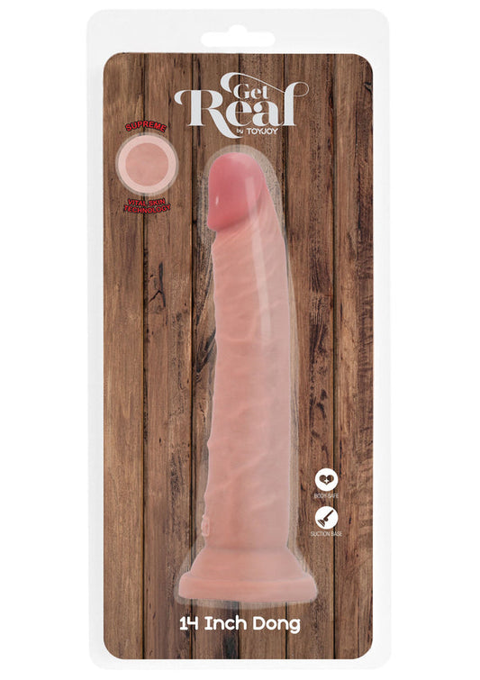 Bestel: Deluxe Dual Density Dong TPE 36,5 cm by ToyJoy Get Real - bij Happytoys: de erotische sex webshop | liever Happy dan Easy ⭐⭐⭐⭐⭐