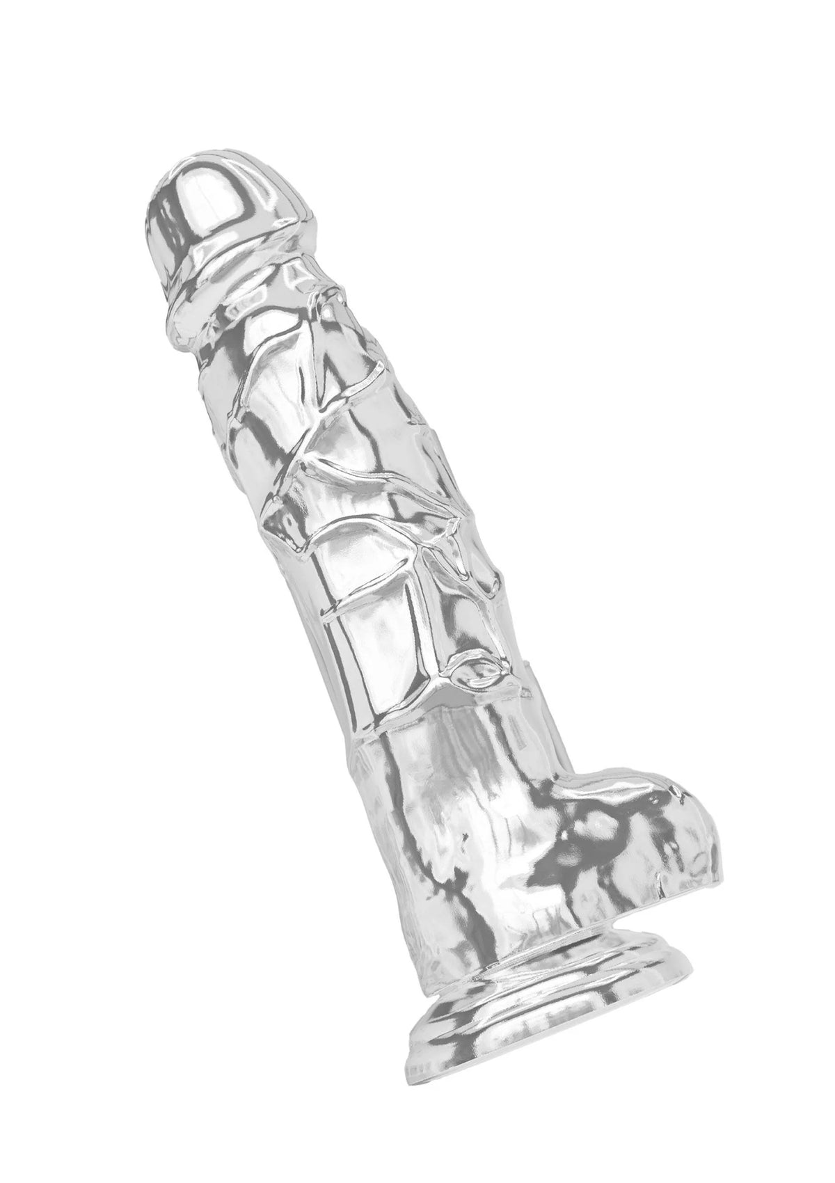 Bestel: Get Real Clear Dildo with Balls 8' by ToyJoy - bij Happytoys: de erotische sex webshop | liever Happy dan Easy ⭐⭐⭐⭐⭐
