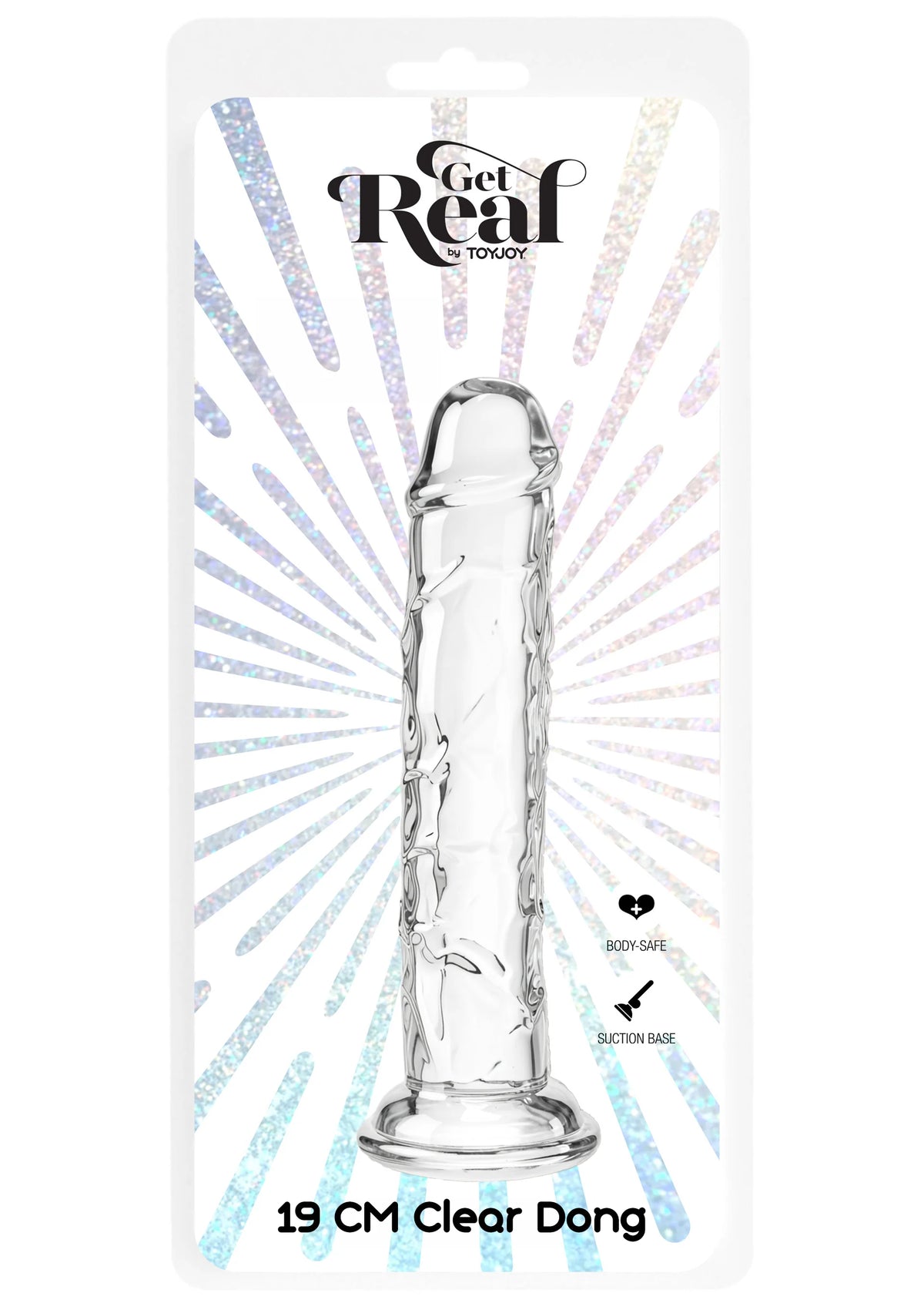 Bestel: Get Real Clear Dong 7.5' by ToyJoy - bij Happytoys: de erotische sex webshop | liever Happy dan Easy ⭐⭐⭐⭐⭐