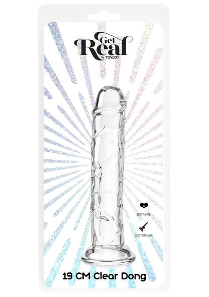 Bestel: Get Real Clear Dong 7.5' by ToyJoy - bij Happytoys: de erotische sex webshop | liever Happy dan Easy ⭐⭐⭐⭐⭐