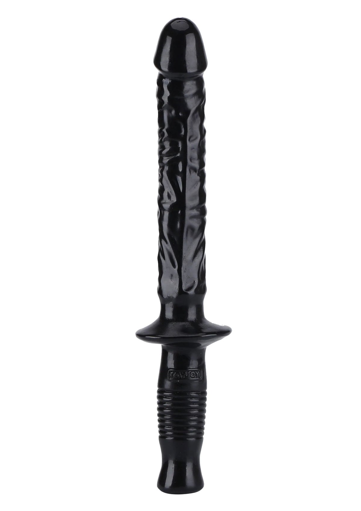 Bestel: Dong The Manhandler PVC 38 cm - bij Happytoys.nl, happytoys.be, Happytoys.ae: erotische sex webshop | liever Happy dan Easy ⭐⭐⭐⭐⭐ - Default Title - 10136 - BLACK