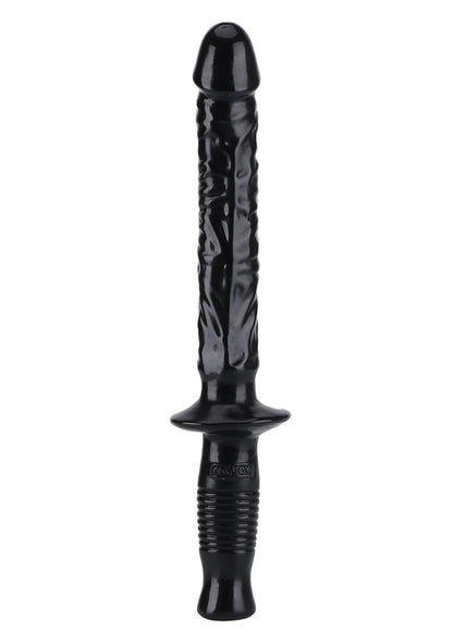 Bestel: Dong The Manhandler PVC 38 cm - bij Happytoys.nl, happytoys.be, Happytoys.ae: erotische sex webshop | liever Happy dan Easy ⭐⭐⭐⭐⭐ - Default Title - 10136 - BLACK