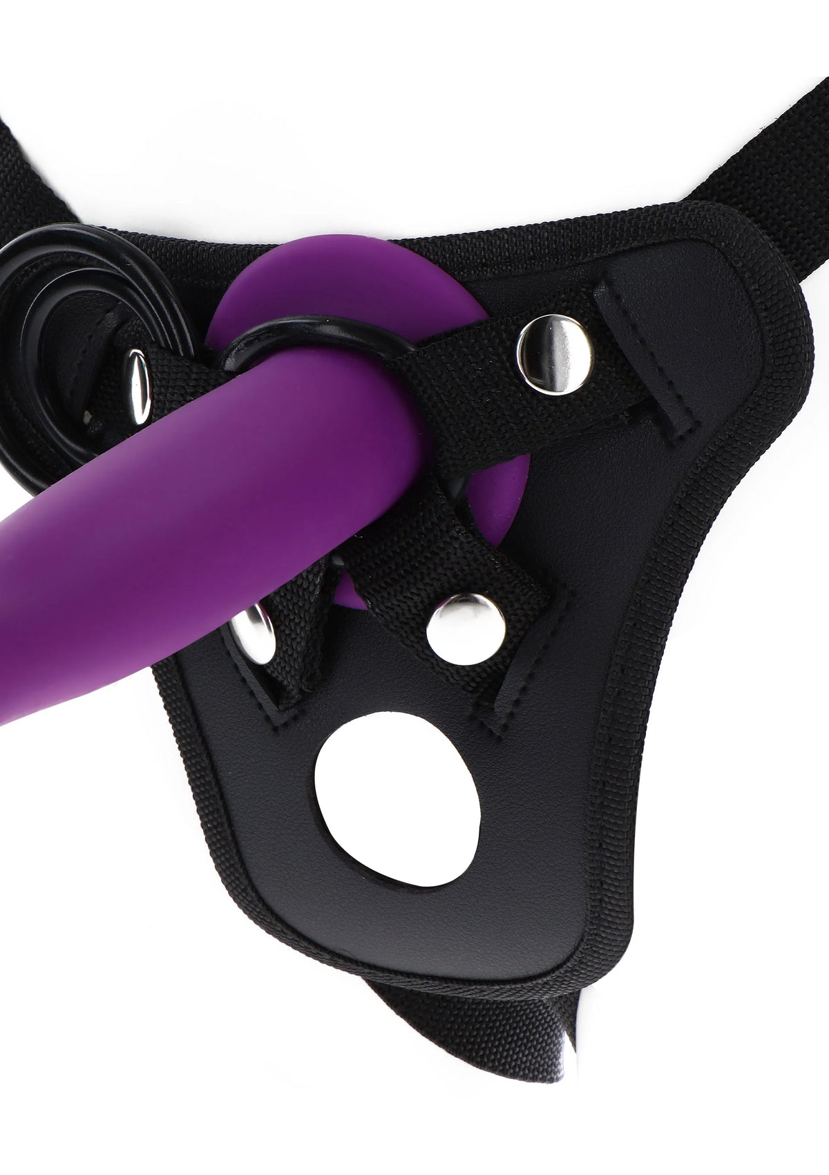 Bestel: Strap - On Pleasure Hole Harness - bij Happytoys.nl, happytoys.be, Happytoys.ae: erotische sex webshop | liever Happy dan Easy ⭐⭐⭐⭐⭐ - Default Title - 10142 - BLACK