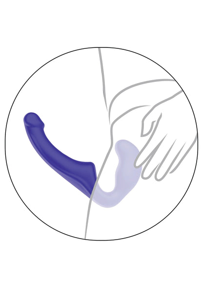 Bestel: Strapless Strap - on Silicone 23 cm by ToyJoy - bij Happytoys.nl, happytoys.be, Happytoys.ae: erotische sex webshop | liever Happy dan Easy ⭐⭐⭐⭐⭐