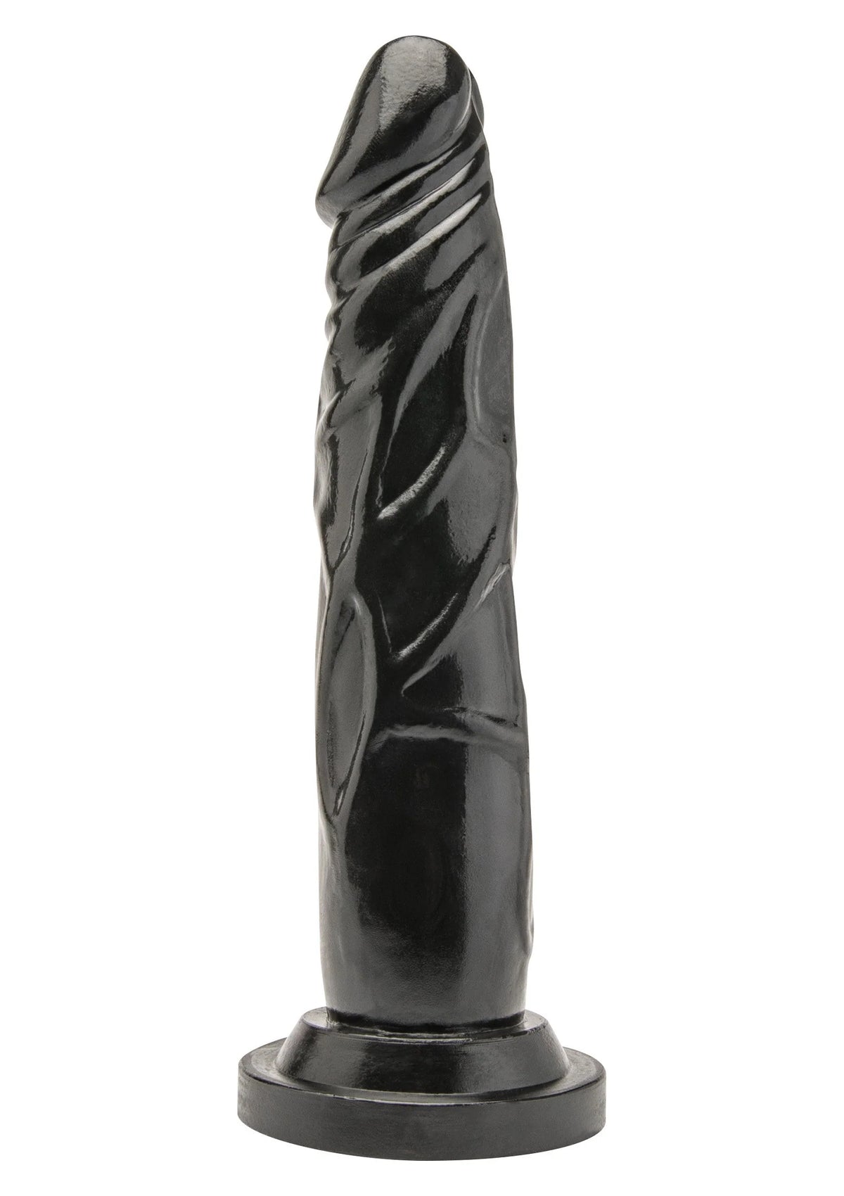 Bestel: Dong PVC 18 cm by ToyJoy - bij Happytoys.nl, happytoys.be, Happytoys.ae: erotische sex webshop | liever Happy dan Easy ⭐⭐⭐⭐⭐ - Zwart - 10162 - BLACK