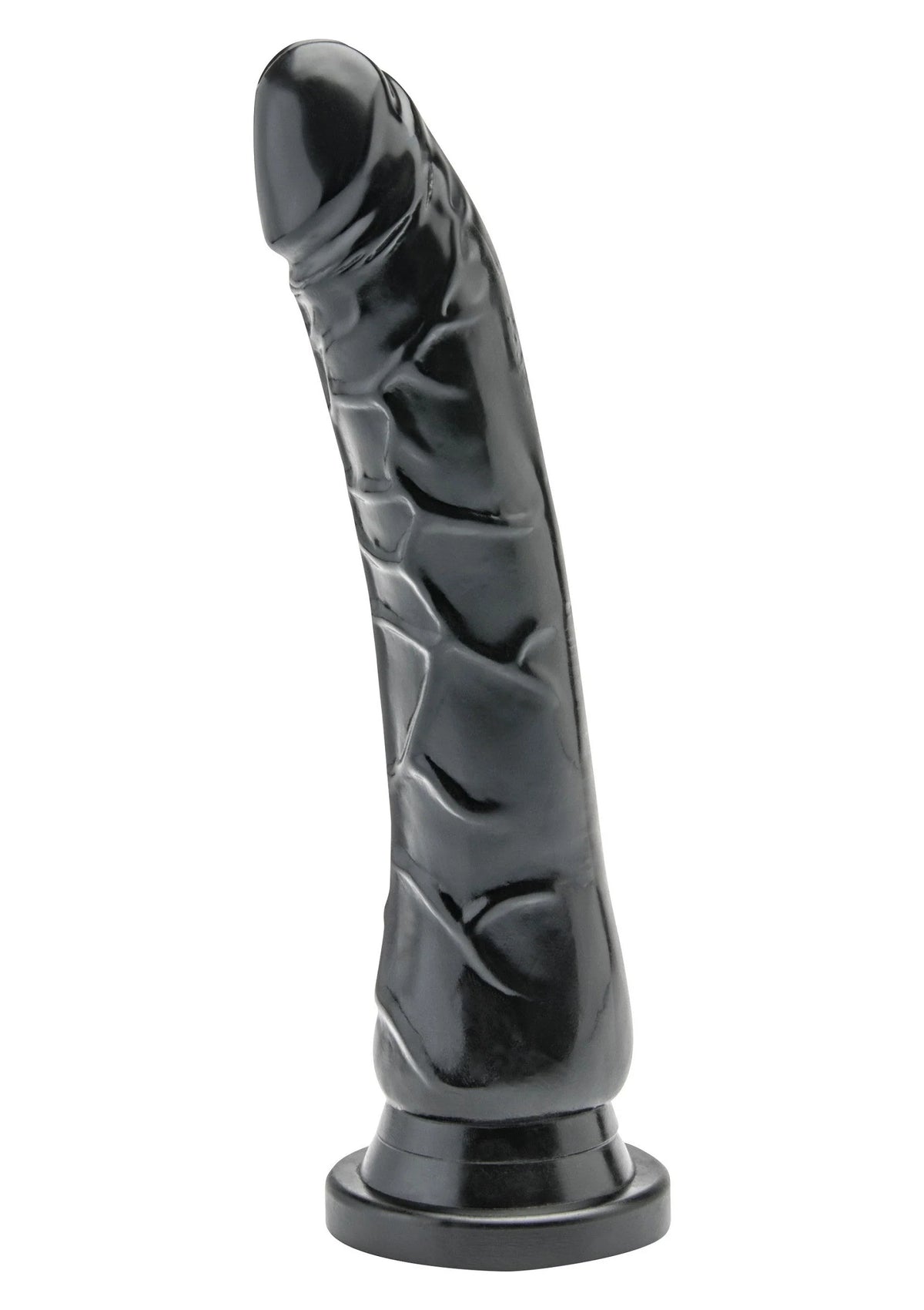 Bestel: Dong PVC 20.5 cm by ToyJoy - bij Happytoys.nl, happytoys.be, Happytoys.ae: erotische sex webshop | liever Happy dan Easy ⭐⭐⭐⭐⭐ - Zwart - 10163 - BLACK
