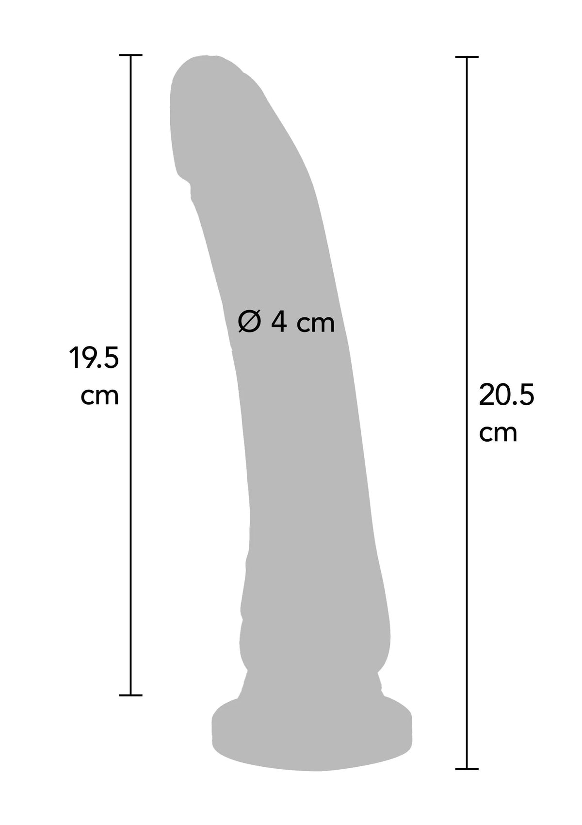 Bestel: Vibrating Dong PVC 20.5 cm by ToyJoy Get Real - bij Happytoys: de erotische sex webshop | liever Happy dan Easy ⭐⭐⭐⭐⭐