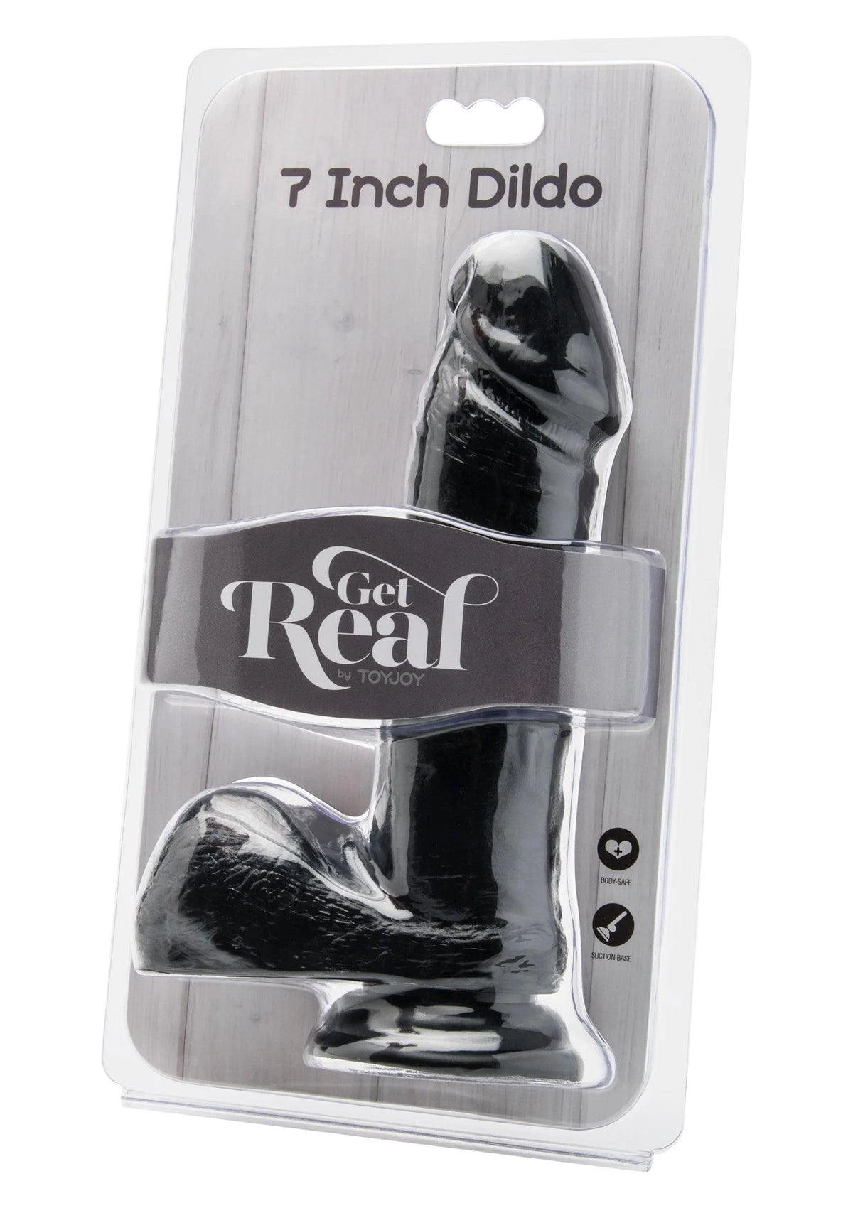 Bestel: Dildo PVC 18 cm Black by ToyJoy - bij Happytoys.nl, happytoys.be, Happytoys.ae: erotische sex webshop | liever Happy dan Easy ⭐⭐⭐⭐⭐