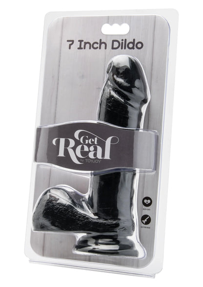 Bestel: Dildo PVC 18 cm Black by ToyJoy - bij Happytoys.nl, happytoys.be, Happytoys.ae: erotische sex webshop | liever Happy dan Easy ⭐⭐⭐⭐⭐