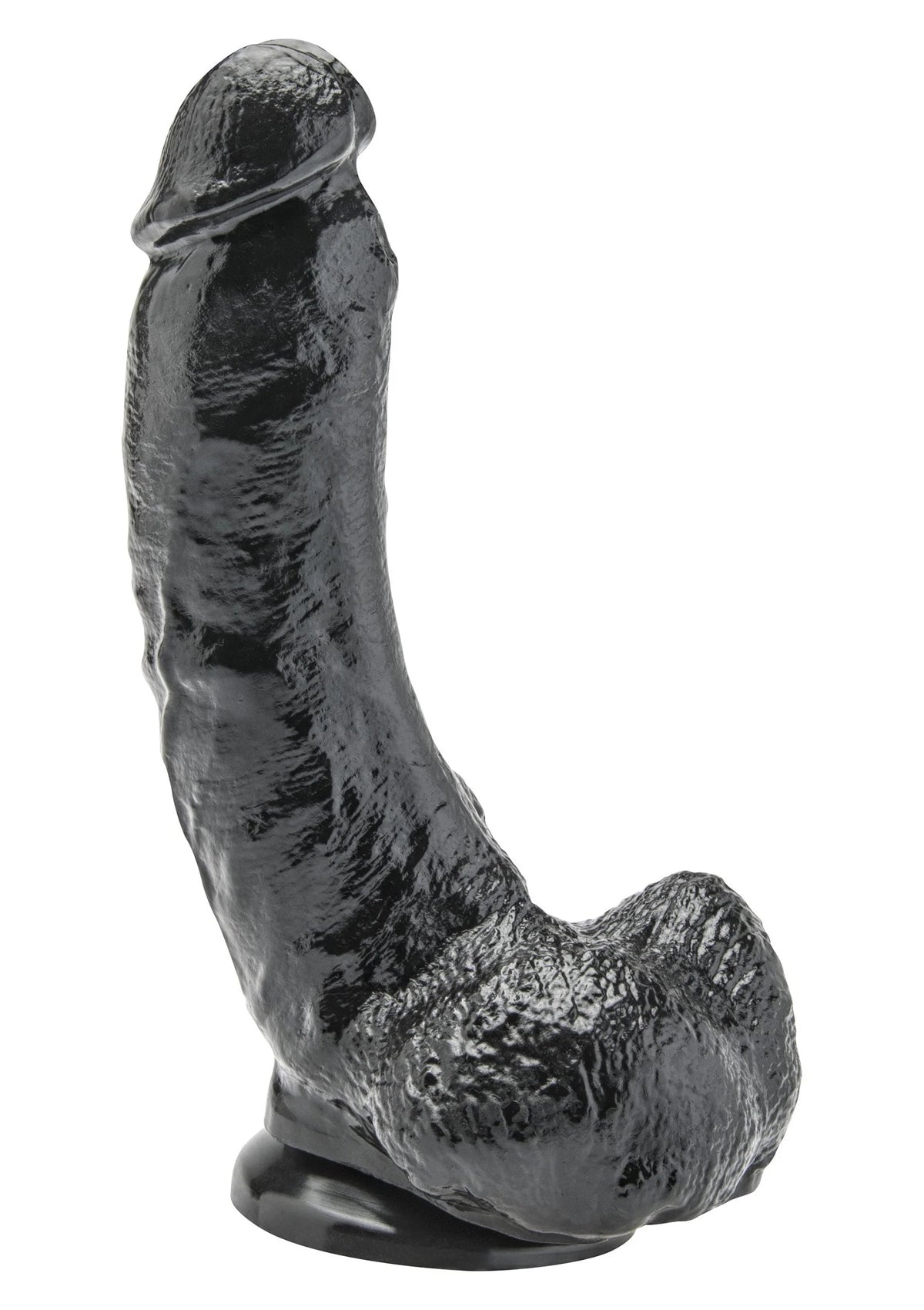 Bestel: Dildo PVC 20.5 cm by ToyJoy - bij Happytoys.nl, happytoys.be, Happytoys.ae: erotische sex webshop | liever Happy dan Easy ⭐⭐⭐⭐⭐ - Zwart - 10167 - BLACK