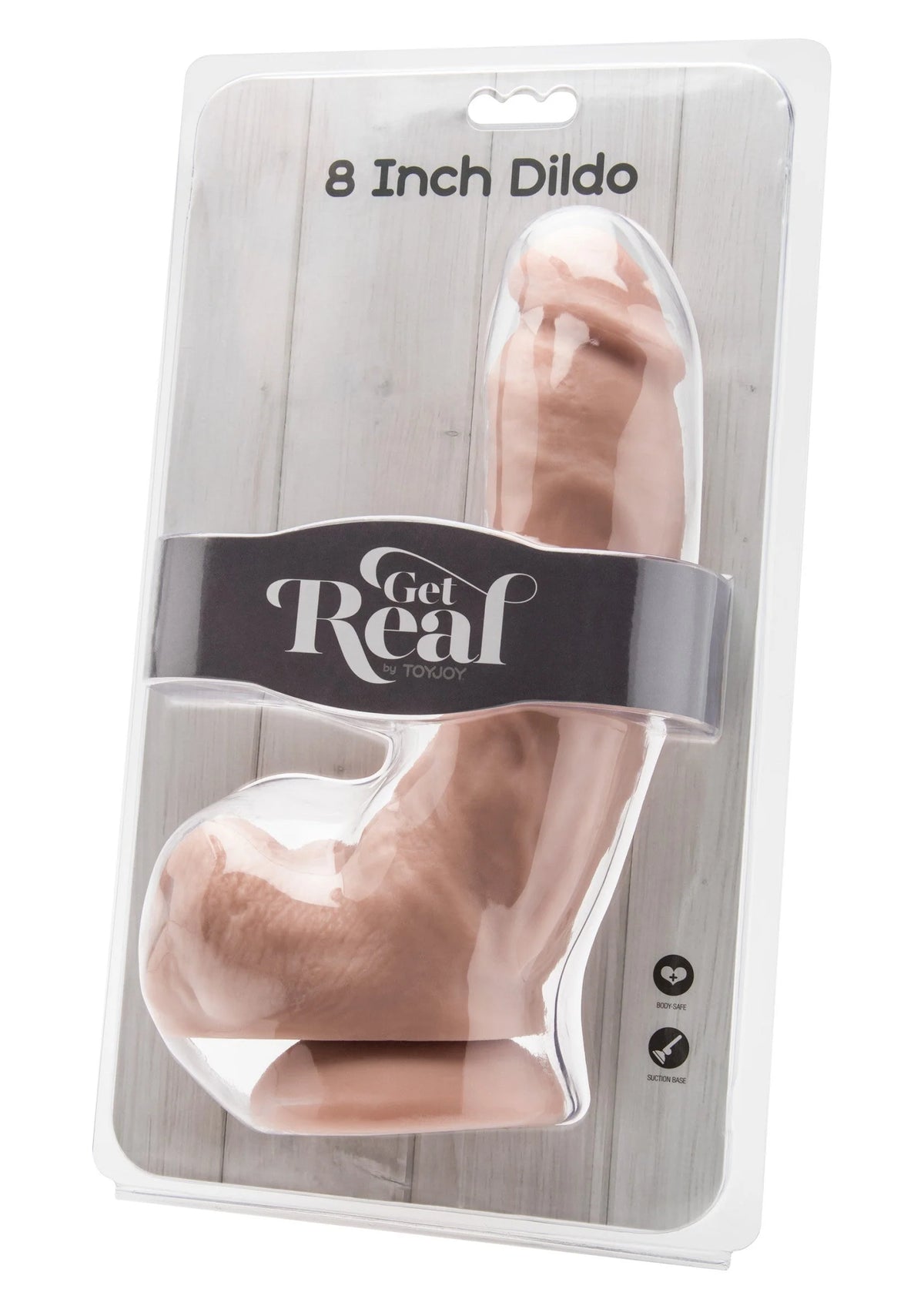 Bestel: Dildo PVC 20.5 cm by ToyJoy - bij Happytoys.nl, happytoys.be, Happytoys.ae: erotische sex webshop | liever Happy dan Easy ⭐⭐⭐⭐⭐