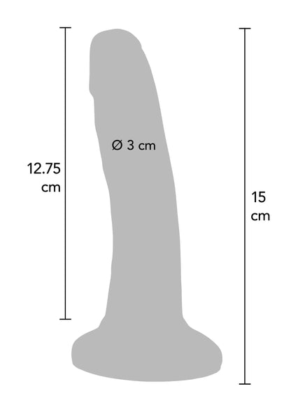Bestel: Happy Dicks Dong PVC 15 cm - bij Happytoys.nl, happytoys.be, Happytoys.ae: erotische sex webshop | liever Happy dan Easy ⭐⭐⭐⭐⭐