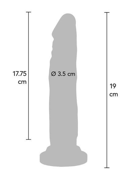 Bestel: Happy Dicks Dong PVC 19 cm - bij Happytoys.nl, happytoys.be, Happytoys.ae: erotische sex webshop | liever Happy dan Easy ⭐⭐⭐⭐⭐