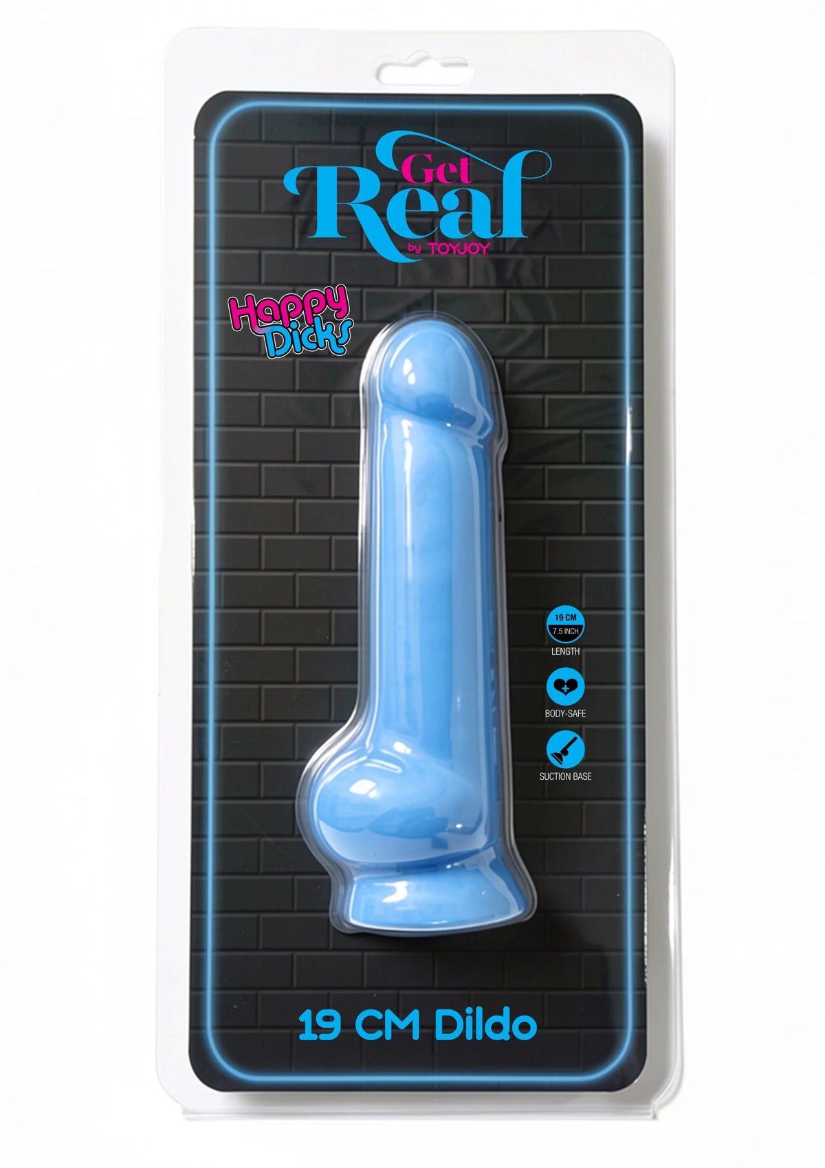 Bestel: Happy Dicks Dildo PVC 19 cm - bij Happytoys.nl, happytoys.be, Happytoys.ae: erotische sex webshop | liever Happy dan Easy ⭐⭐⭐⭐⭐