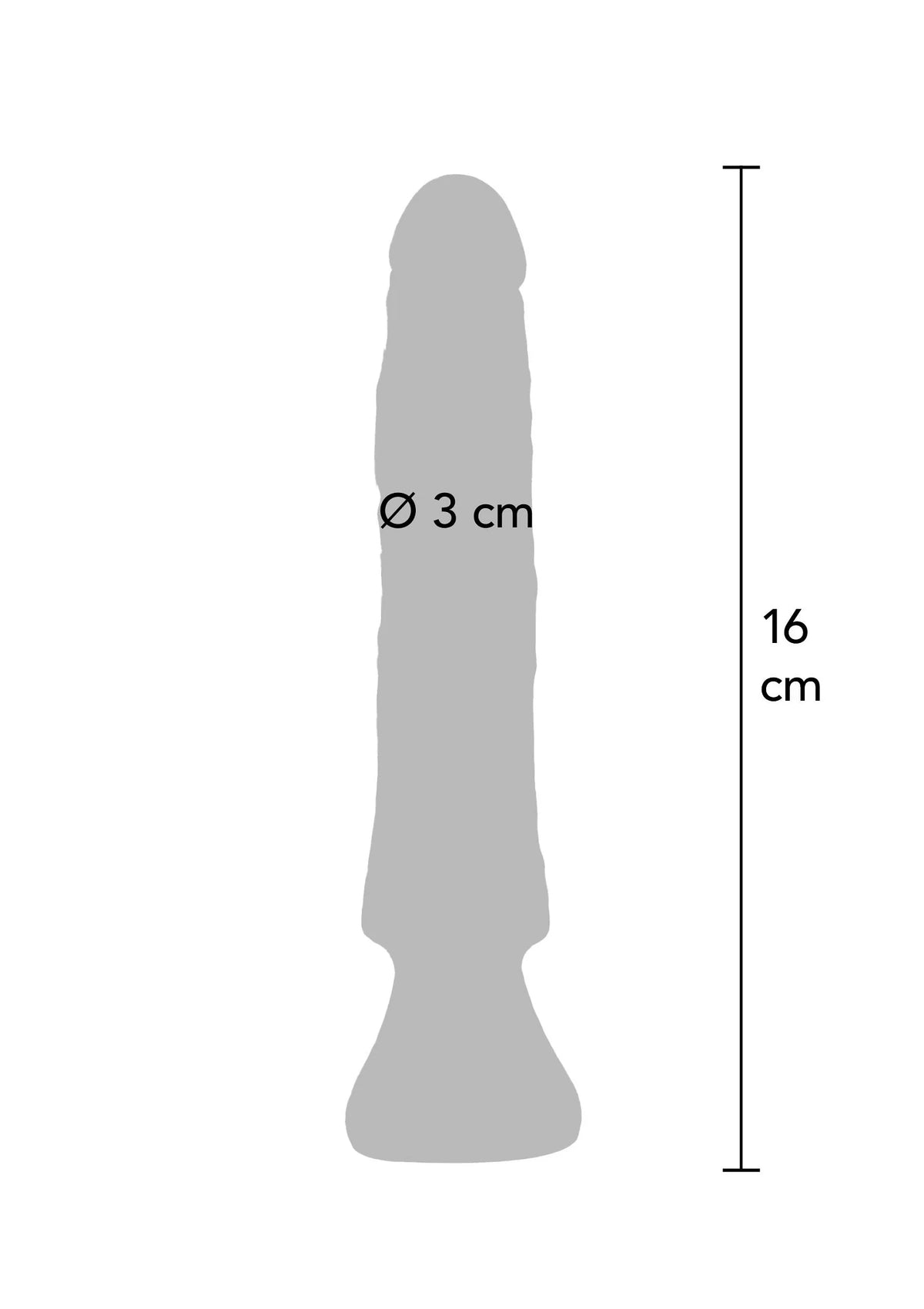 Bestel: Dong Starter PVC 16 cm by ToyJoy - bij Happytoys.nl, happytoys.be, Happytoys.ae: erotische sex webshop | liever Happy dan Easy ⭐⭐⭐⭐⭐