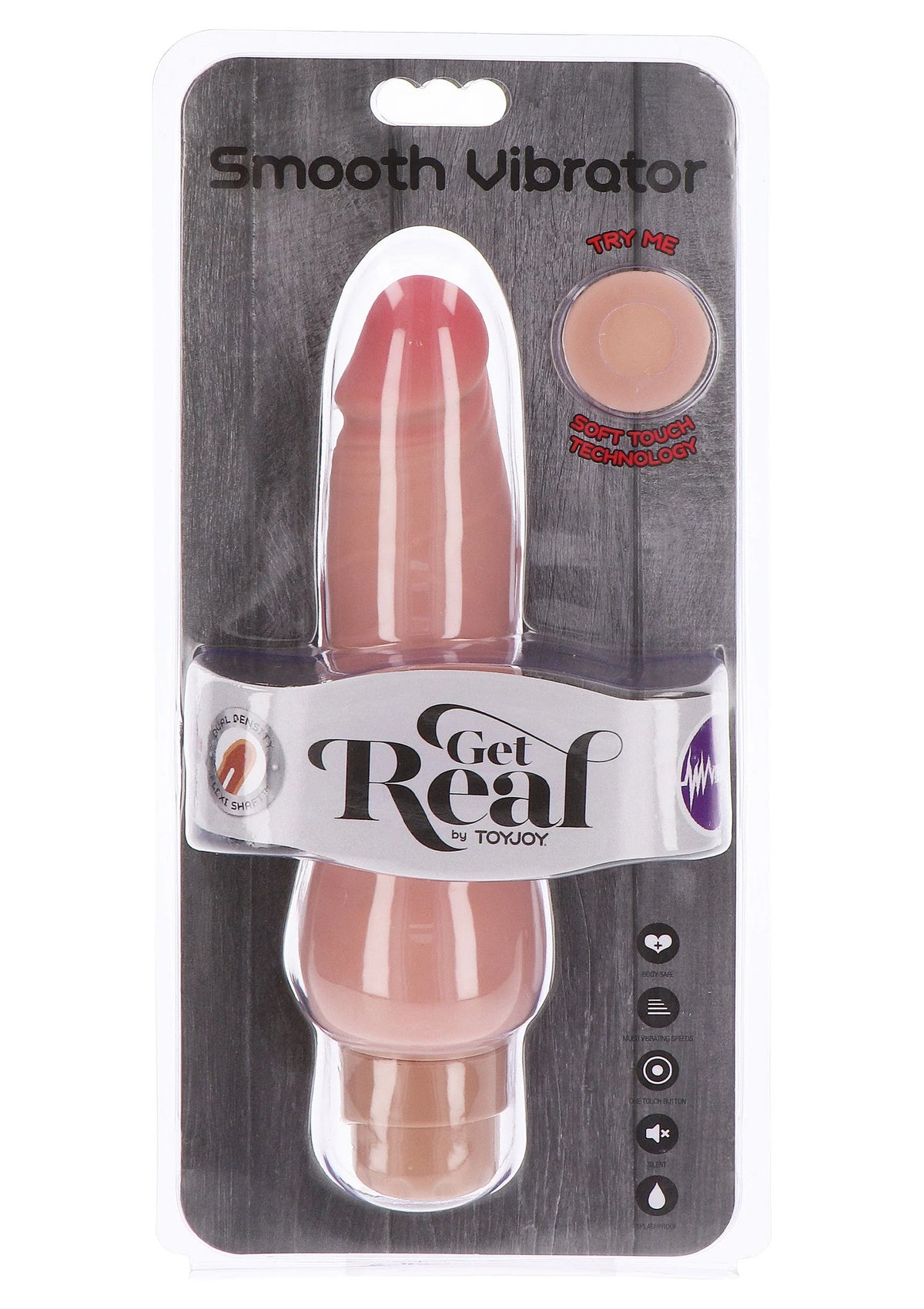 Bestel: Dual Density Vibrator TPE 22.5 cm - bij Happytoys: de erotische sex webshop | liever Happy dan Easy ⭐⭐⭐⭐⭐