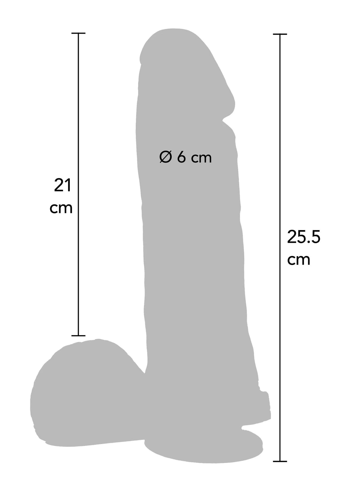 Bestel: Get Real Extreme XL Dildo 10' by ToyJoy - bij Happytoys: de erotische sex webshop | liever Happy dan Easy ⭐⭐⭐⭐⭐