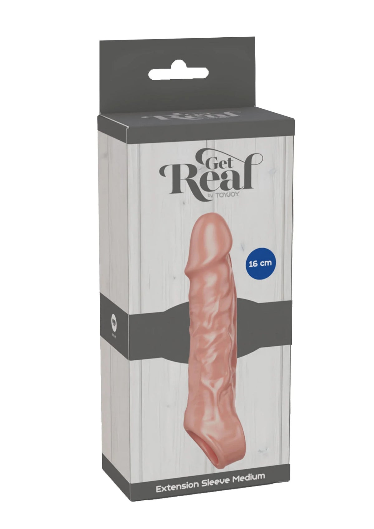 Bestel: Extension Sleeve TPE Medium 16 cm by ToyJoy - bij Happytoys.nl, happytoys.be, Happytoys.ae: erotische sex webshop | liever Happy dan Easy ⭐⭐⭐⭐⭐ - Skin - 10213 - SKIN