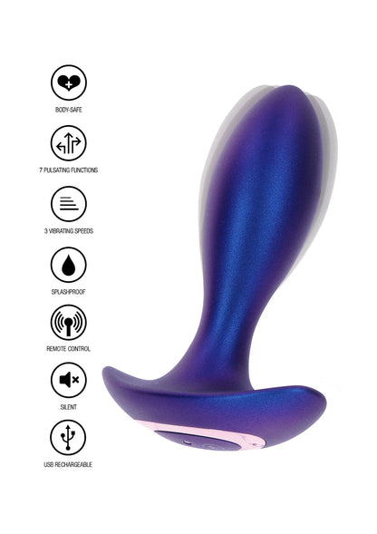 Bestel: The Brave Vibrating Anal Plug - bij Happytoys.nl, happytoys.be, Happytoys.ae: erotische sex webshop | liever Happy dan Easy ⭐⭐⭐⭐⭐