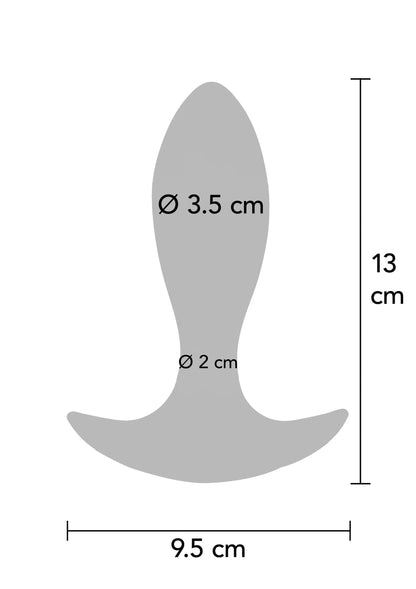 Bestel: The Brave Vibrating Anal Plug - bij Happytoys.nl, happytoys.be, Happytoys.ae: erotische sex webshop | liever Happy dan Easy ⭐⭐⭐⭐⭐
