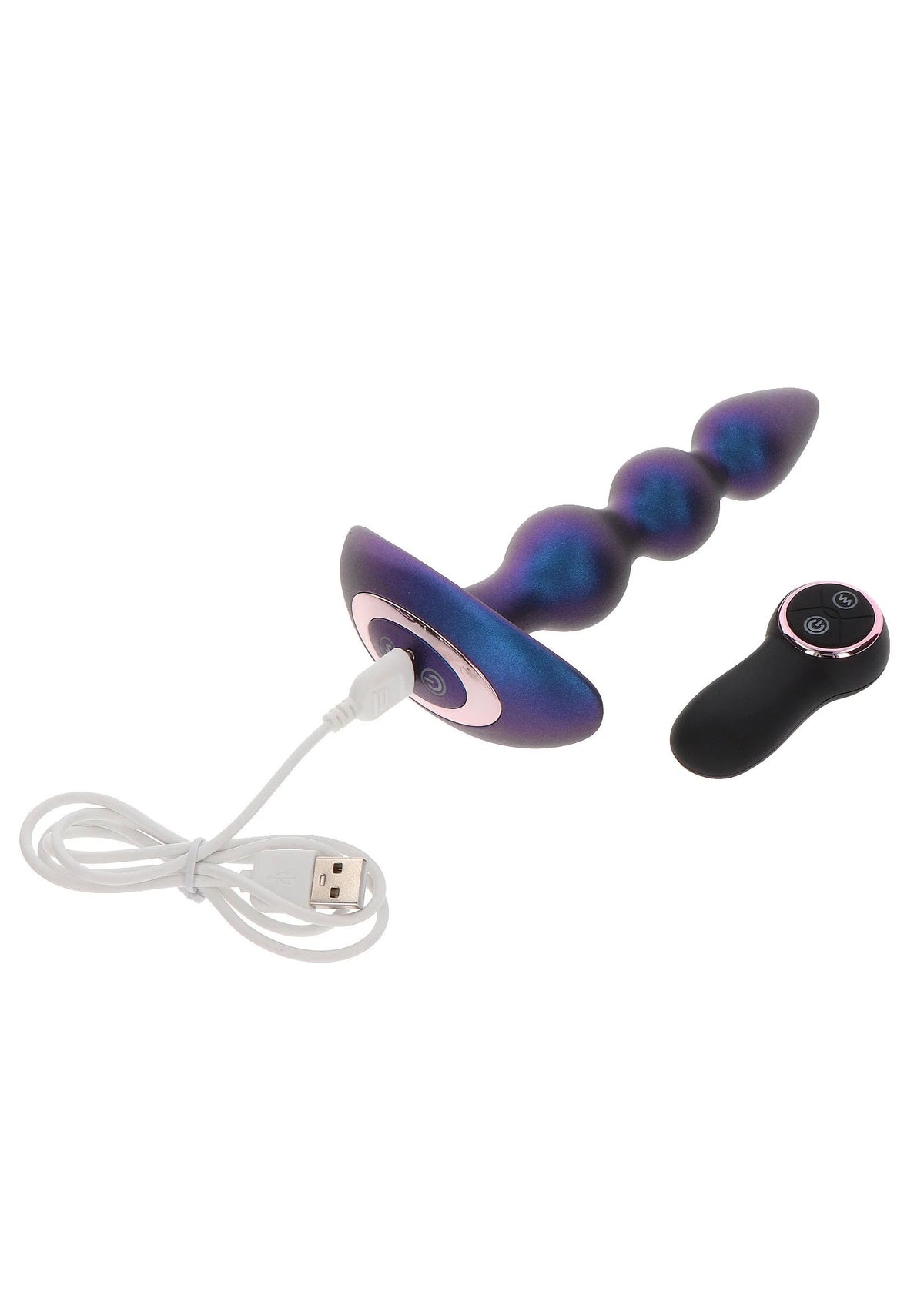 Bestel: The Bold Beaded Vibrating Anal Plug - bij Happytoys.nl, happytoys.be, Happytoys.ae: erotische sex webshop | liever Happy dan Easy ⭐⭐⭐⭐⭐