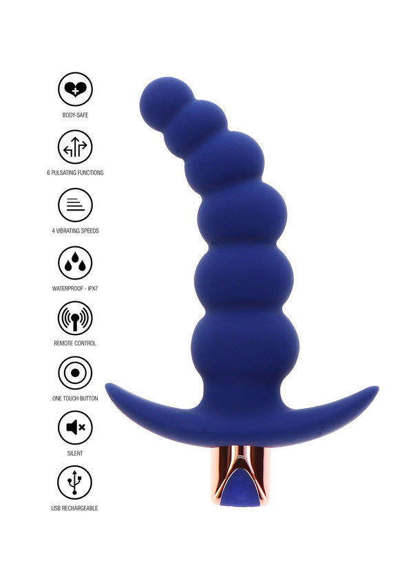 Bestel: The Spunky Buttplug vibrating with remote control by ToyJoy Buttocks - bij Happytoys: de erotische sex webshop | liever Happy dan Easy ⭐⭐⭐⭐⭐