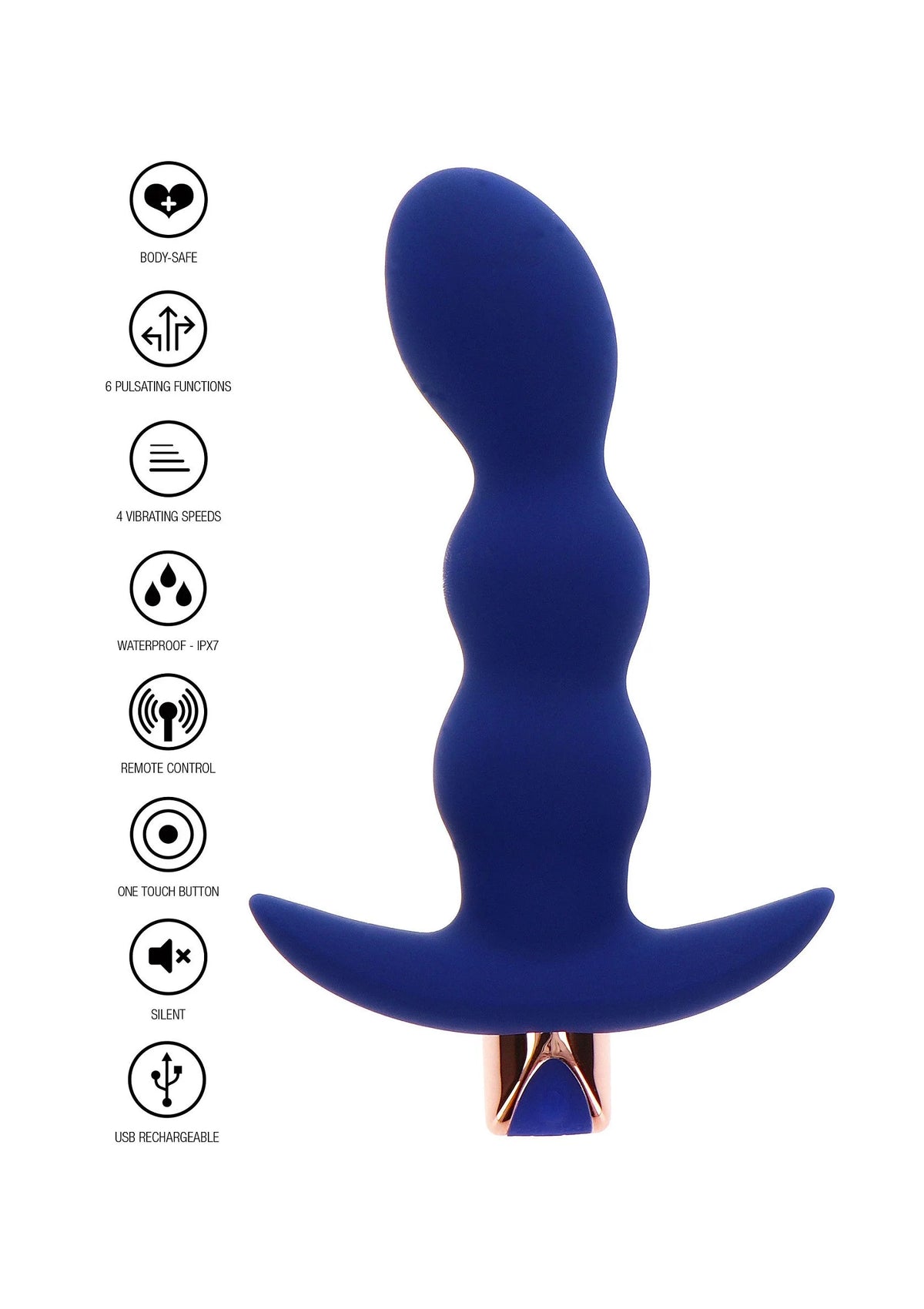 Bestel: The Risque Buttplug - bij Happytoys.nl, happytoys.be, Happytoys.ae: erotische sex webshop | liever Happy dan Easy ⭐⭐⭐⭐⭐
