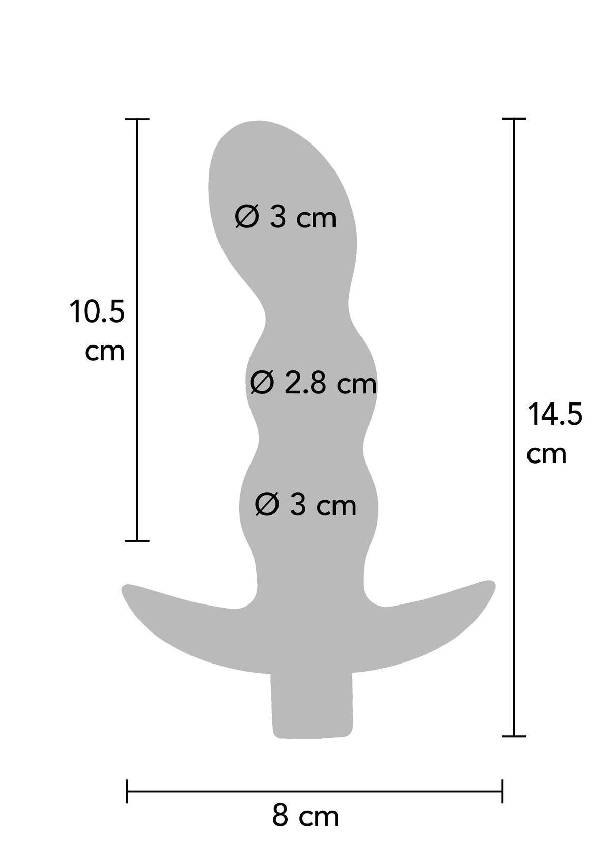 Bestel: The Risque Buttplug - bij Happytoys.nl, happytoys.be, Happytoys.ae: erotische sex webshop | liever Happy dan Easy ⭐⭐⭐⭐⭐