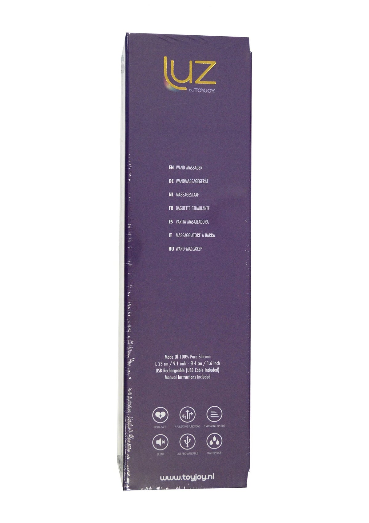 Bestel: Zenith Massager by ToyJoy Luz - bij Happytoys: de erotische sex webshop | liever Happy dan Easy ⭐⭐⭐⭐⭐