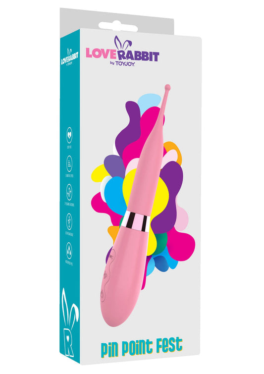 Bestel: Pin Point Fest Vibrator by ToyJoy Love Rabbit - bij Happytoys: de erotische sex webshop | liever Happy dan Easy ⭐⭐⭐⭐⭐