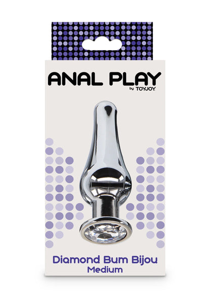 Bestel: Diamond Bum Bijou Medium - bij Happytoys.nl, happytoys.be, Happytoys.ae: erotische sex webshop | liever Happy dan Easy ⭐⭐⭐⭐⭐