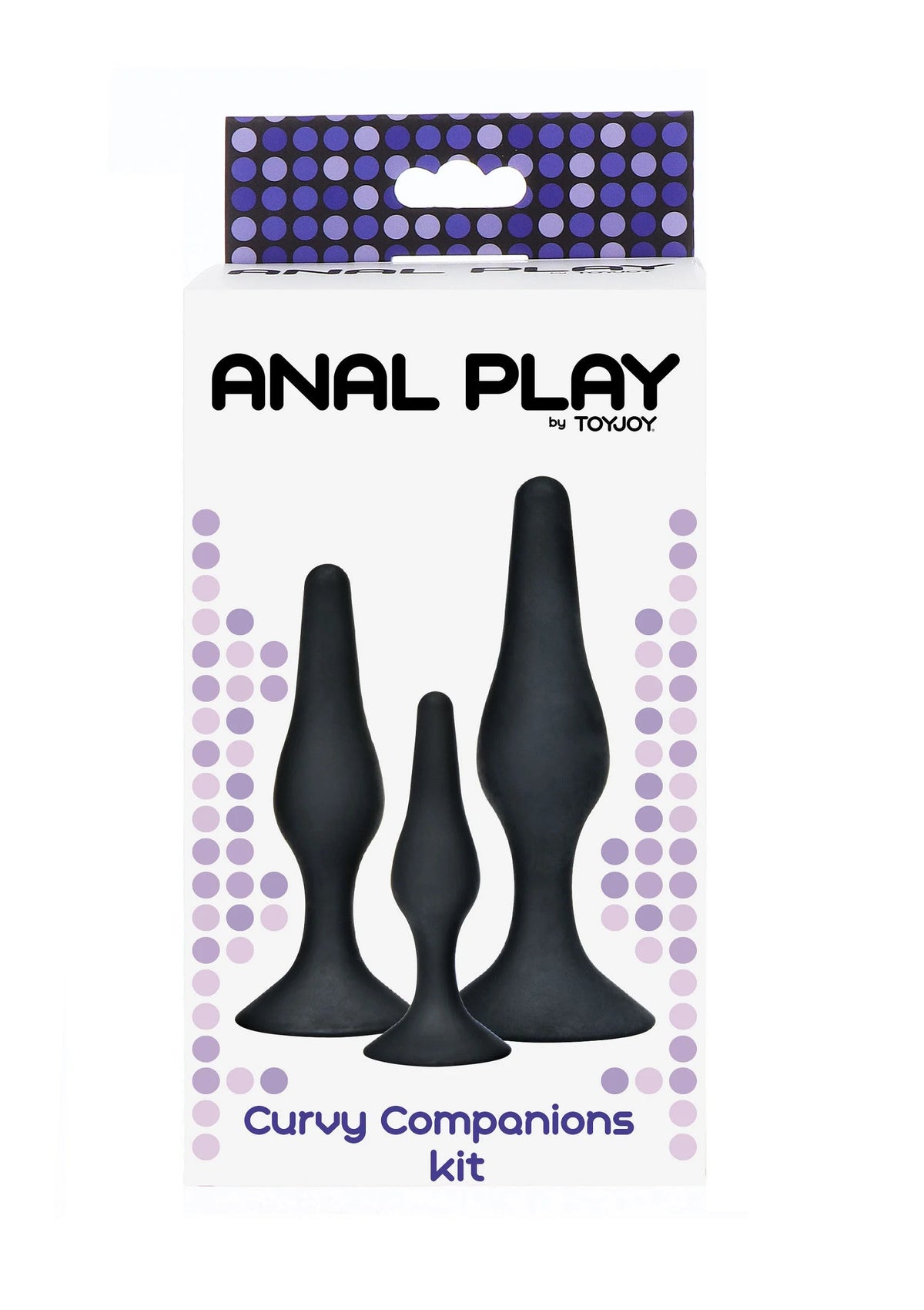 Bestel: Anal Play Curvy butplug Companions Kit 3pcs by ToyJoy - bij Happytoys.nl, happytoys.be, Happytoys.ae: erotische sex webshop | liever Happy dan Easy ⭐⭐⭐⭐⭐