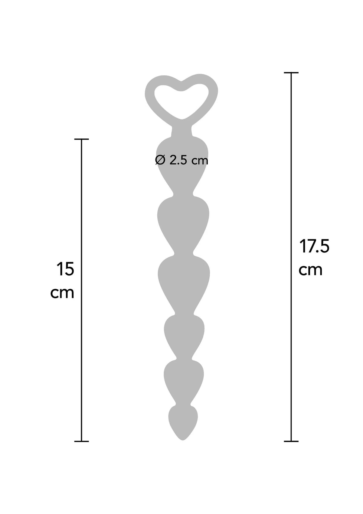 Bestel: Anal Play Bottom Beads But Plug by ToyJoy - bij Happytoys.nl, happytoys.be, Happytoys.ae: erotische sex webshop | liever Happy dan Easy ⭐⭐⭐⭐⭐