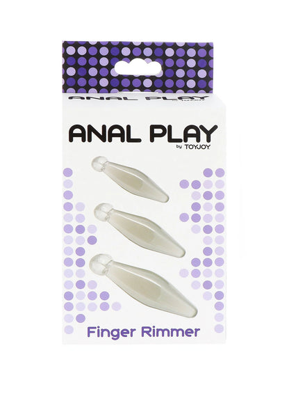 Bestel: Anal Play Finger Rimmer 3pcs by ToyJoy - bij Happytoys.nl, happytoys.be, Happytoys.ae: erotische sex webshop | liever Happy dan Easy ⭐⭐⭐⭐⭐