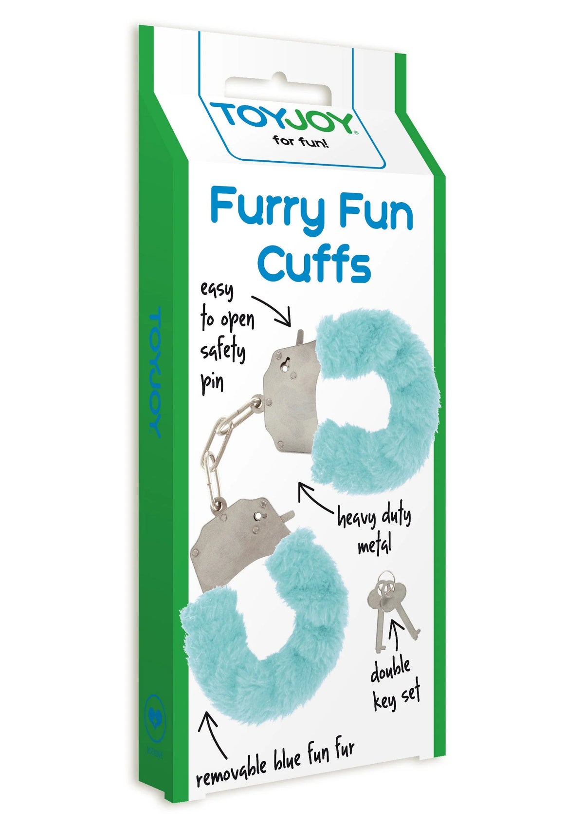 Bestel: Furry Fun Cuffs by ToyJoy - bij Happytoys.nl, happytoys.be, Happytoys.ae: erotische sex webshop | liever Happy dan Easy ⭐⭐⭐⭐⭐