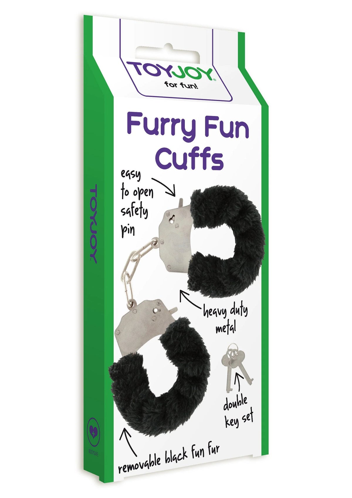 Bestel: Furry Fun Cuffs by ToyJoy - bij Happytoys.nl, happytoys.be, Happytoys.ae: erotische sex webshop | liever Happy dan Easy ⭐⭐⭐⭐⭐