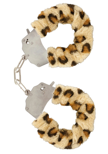 Bestel: Furry Fun Cuffs by ToyJoy - bij Happytoys.nl, happytoys.be, Happytoys.ae: erotische sex webshop | liever Happy dan Easy ⭐⭐⭐⭐⭐ - Leopard / Tiger - 10350 - LEOPARD
