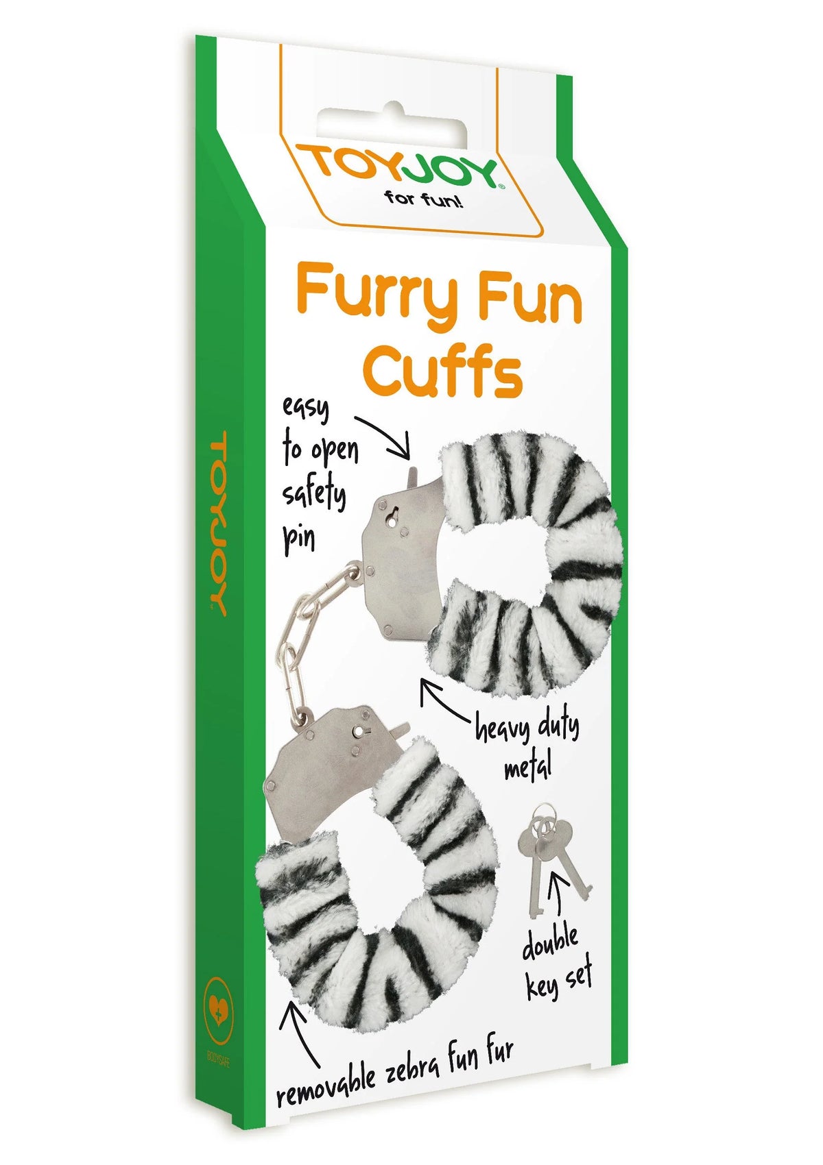 Bestel: Furry Fun Cuffs by ToyJoy - bij Happytoys.nl, happytoys.be, Happytoys.ae: erotische sex webshop | liever Happy dan Easy ⭐⭐⭐⭐⭐