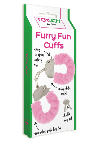 Bestel: Furry Fun Cuffs by ToyJoy - bij Happytoys.nl, happytoys.be, Happytoys.ae: erotische sex webshop | liever Happy dan Easy ⭐⭐⭐⭐⭐