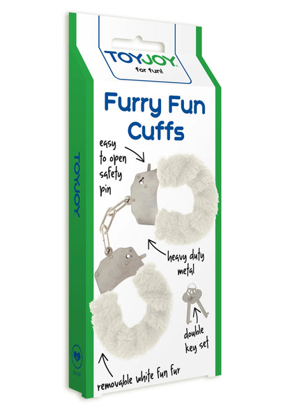 Bestel: Furry Fun Cuffs by ToyJoy - bij Happytoys.nl, happytoys.be, Happytoys.ae: erotische sex webshop | liever Happy dan Easy ⭐⭐⭐⭐⭐
