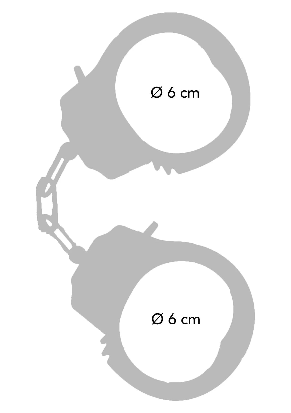 Bestel: Metal Handcuffs by ToyJoy - bij Happytoys.nl, happytoys.be, Happytoys.ae: erotische sex webshop | liever Happy dan Easy ⭐⭐⭐⭐⭐