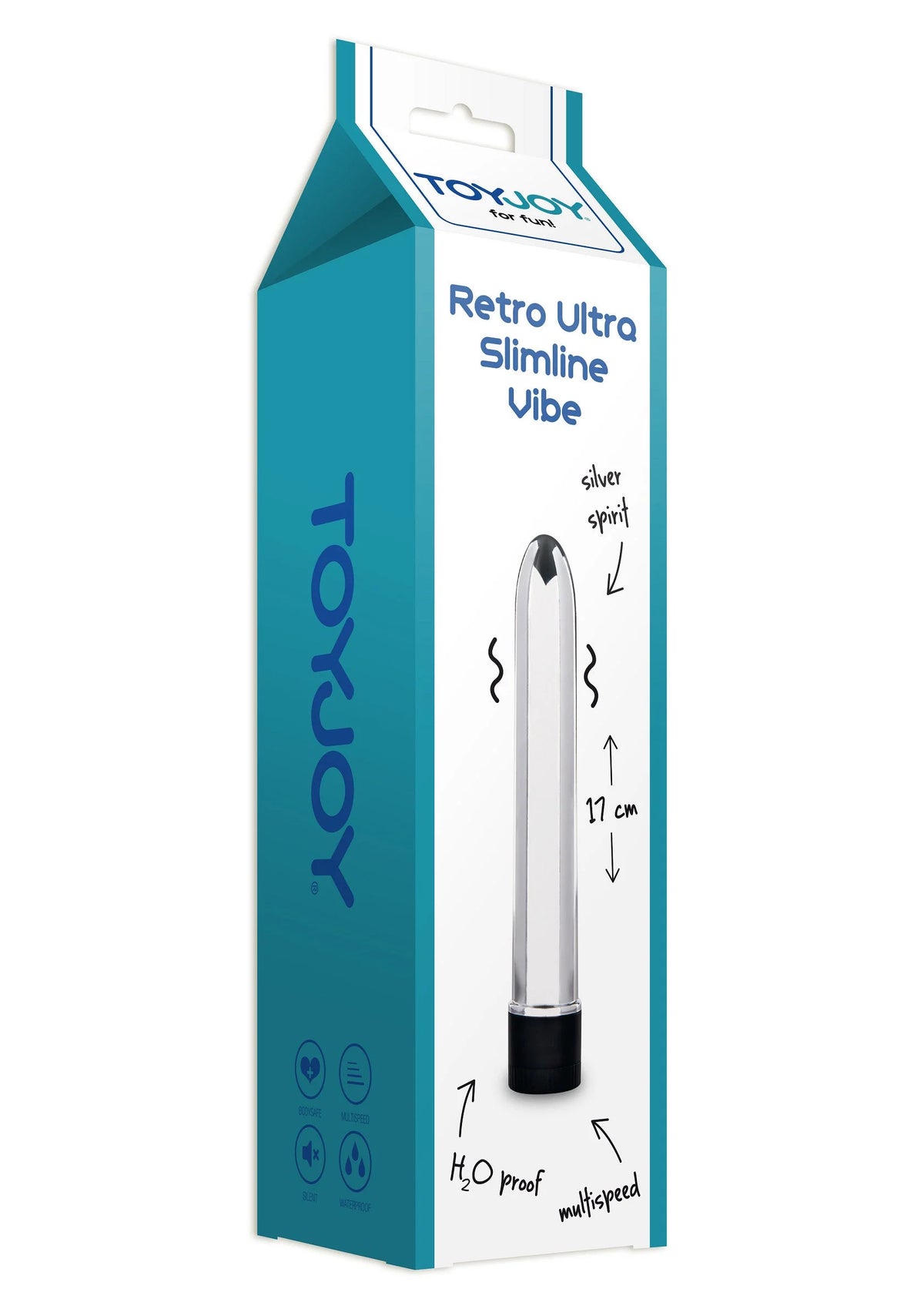 Bestel: Retro Ultra Slimline Vibrator by ToyJoy Classics - vibrators bij Happytoys.nl, happytoys.be, Happytoys.ae: erotische sex webshop | liever Happy dan Easy ⭐⭐⭐⭐⭐