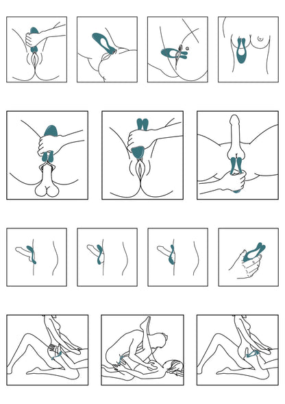 Bestel: Icon 2 Superb Couples Massage by ToyJoy Designer Edition - bij Happytoys.nl, happytoys.be, Happytoys.ae: erotische sex webshop | liever Happy dan Easy ⭐⭐⭐⭐⭐