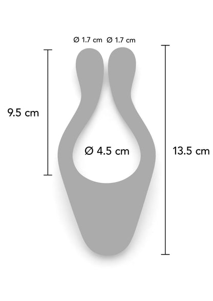 Bestel: Icon 2 Superb Couples Massage by ToyJoy Designer Edition - bij Happytoys.nl, happytoys.be, Happytoys.ae: erotische sex webshop | liever Happy dan Easy ⭐⭐⭐⭐⭐