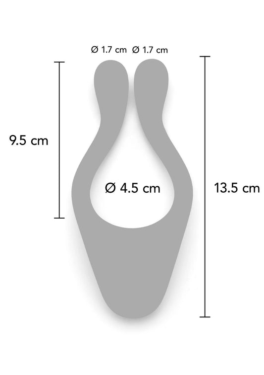 Bestel: Icon 2 Superb Couples Massage by ToyJoy Designer Edition - bij Happytoys.nl, happytoys.be, Happytoys.ae: erotische sex webshop | liever Happy dan Easy ⭐⭐⭐⭐⭐
