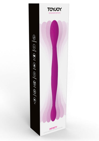 Bestel: Infinity Double Dildo by ToyJoy Designer Edition - bij Happytoys: de erotische sex webshop | liever Happy dan Easy ⭐⭐⭐⭐⭐