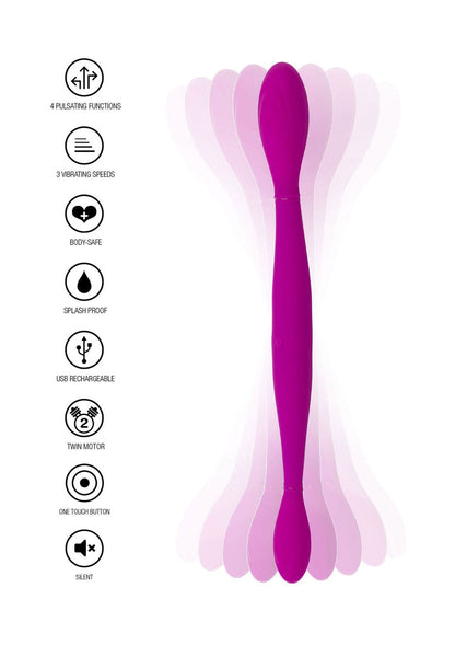 Bestel: Infinity Double Dildo by ToyJoy Designer Edition - bij Happytoys: de erotische sex webshop | liever Happy dan Easy ⭐⭐⭐⭐⭐