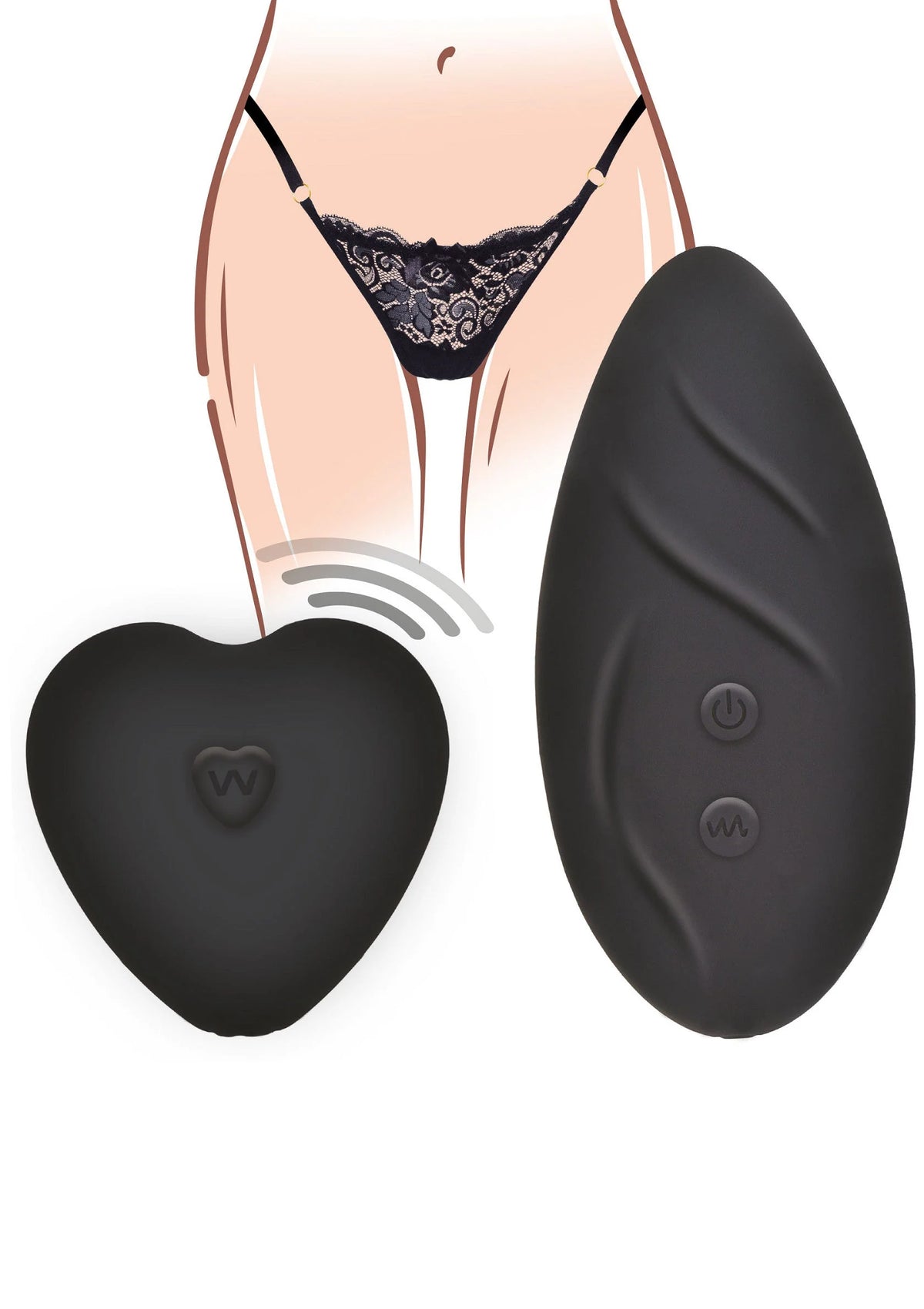 Bestel: Angel Panty Vibrator by ToyJoy Designer Edition - vibrators bij Happytoys.nl, happytoys.be, Happytoys.ae: erotische sex webshop | liever Happy dan Easy ⭐⭐⭐⭐⭐