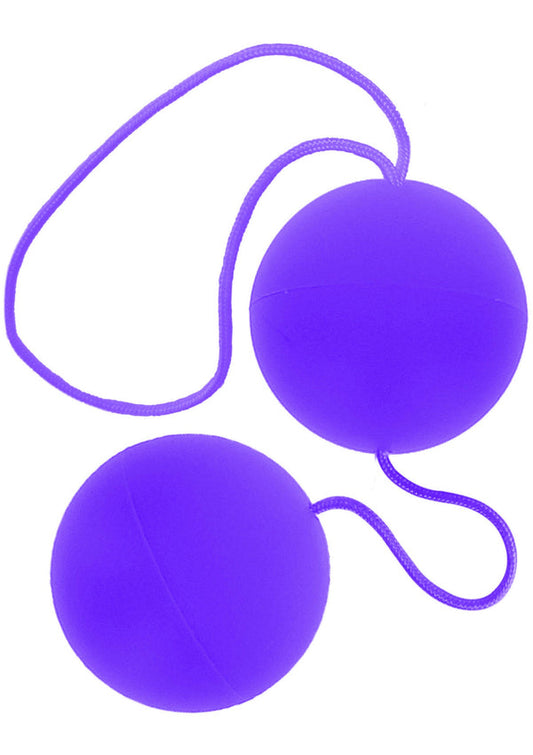 Bestel: Funky Love Balls by Toy Joy Funky Fun Toys - bij Happytoys: de erotische sex webshop | liever Happy dan Easy ⭐⭐⭐⭐⭐ - Paars - 10400 - PURPLE