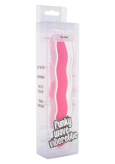 Bestel: Funky Wave Vibrette by ToyJoy Funky Fun Toys - bij Happytoys: de erotische sex webshop | liever Happy dan Easy ⭐⭐⭐⭐⭐
